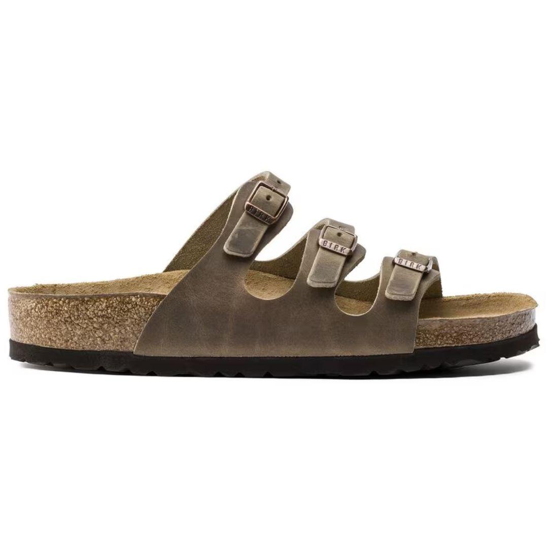 Birkenstock Women's Florida Soft Footbed Oiled Leather Sandal